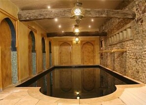 Moroccan Indoor Heated Swimming Pool