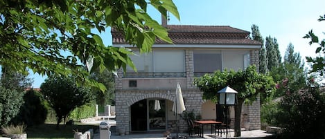 Façade avant du gîte