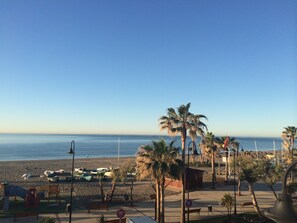 Evening view from balcony and Bed 2