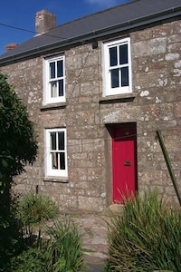 Front of cottage