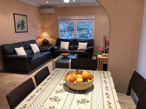 Open plan living room