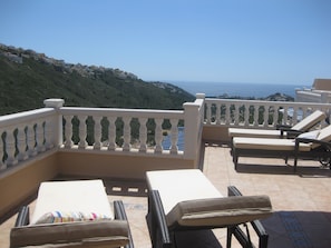 Top level sun terrace.