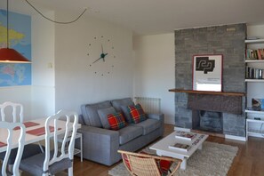 Dining and living area