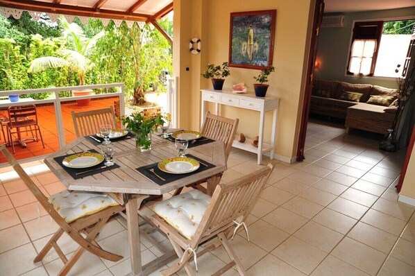 Restaurang utomhus