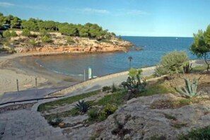 Blick auf den Strand