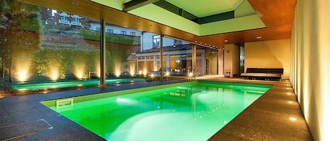heated indoor pool