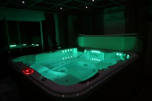Bubbelpool inomhus
