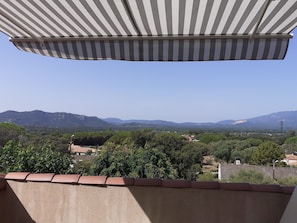 vue de la terrasse