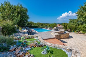 Beautiful Mediterranean garden for your exclusive use