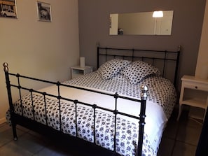 Bedroom with king-size bed