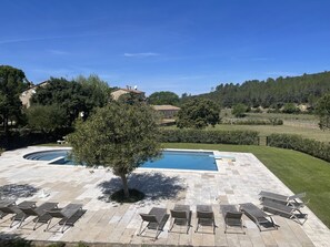 Communal swimming pool (16m x 7m, depth 3m)