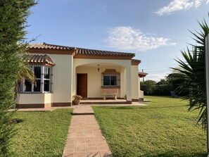 Front OF Villa