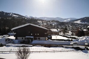 Blick aufs Gebirge