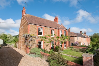 Traditional Handsome Norfolk House In A Quiet Village In North Norfolk