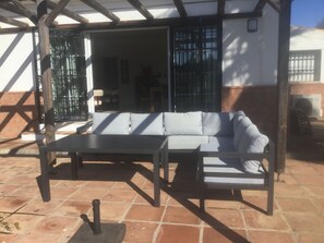 Outside sofa