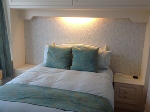 Master bedroom with plenty of storage 