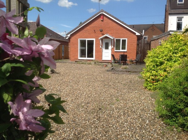 Bungalow from the rear garden 