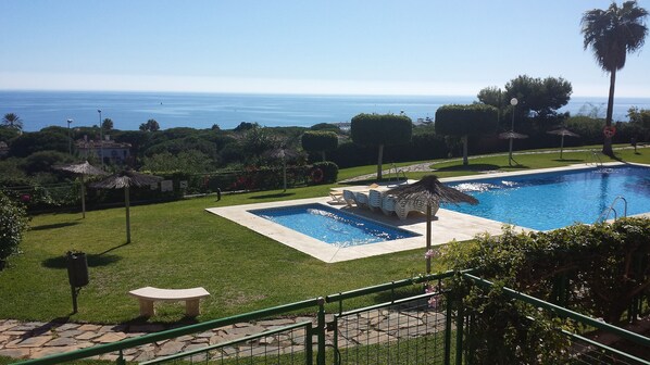 The view from the terrace