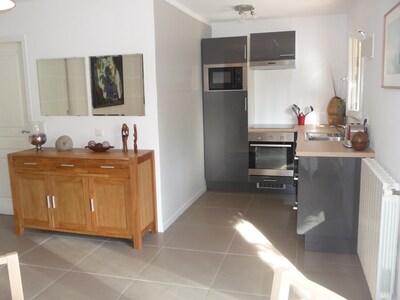 Very nice apartment attached to villa