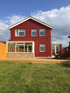 Rear garden and terrace