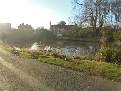  3 bed cottage on farm with hot tub & pool  in quiet village in north yorkshire 