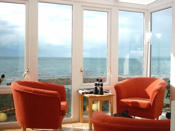 Aran Islands and Hags Head in the distance
