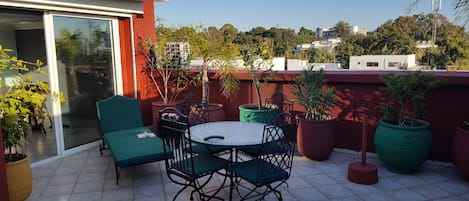 Terrasse niveau haut