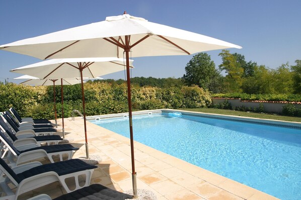 Relax by the Pool (12 x 6m) Private, for your use only. Solar heating.