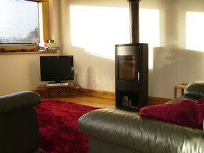 Woodburning stove for cosy nights in