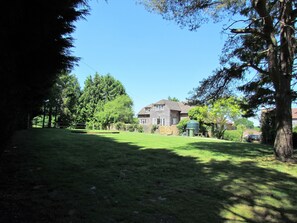 Front garden facing the property 
