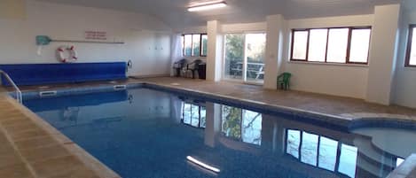 Private indoor heated swimming pool