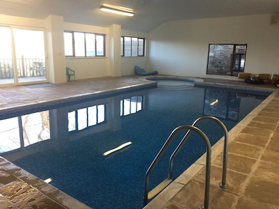 Encantadora casa de campo de Devon con piscina cubierta climatizada privada
