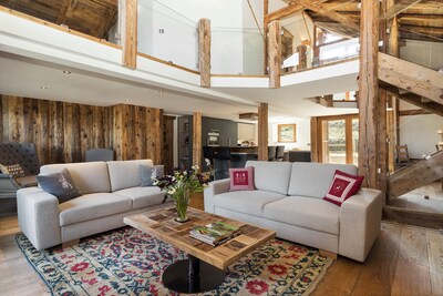 Atemberaubendes Luxus-Chalet mit spektakulärer Aussicht und großem Whirlpool