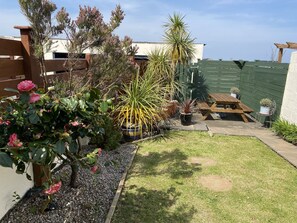 Rear garden with seating 