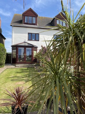 Rear garden with seating 