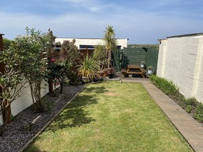 Rear garden with seating 