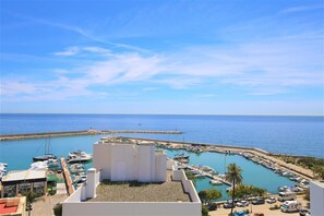 Stunning sea views and harbour views from the roof terrace