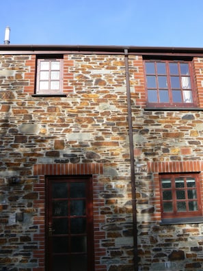 The main entrance