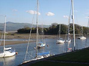 View from sitting room towards estuary