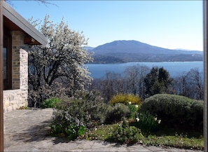 View from the Kitchen door