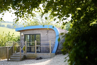 Boutique studio style Pod in a peaceful location in the fishing village of Beer