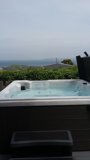 Hot Tub & view