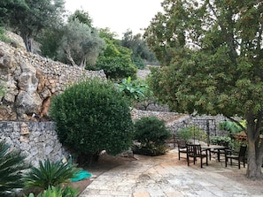 Pool area and Upper Terraces protected by childproof gates.