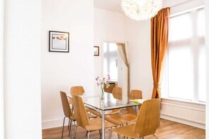 dining room which leads to the kitchen