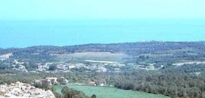 Sea view from balcony