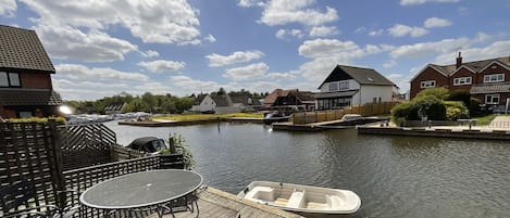 View of the river from Swan Cottage 