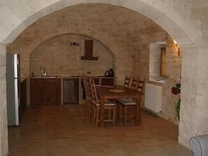 Kitchen and Dining Area