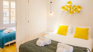 A comfortable queen bed freshly made with high quality bed linen.
#comfort #quality #modern #portugal #pt #lisbon