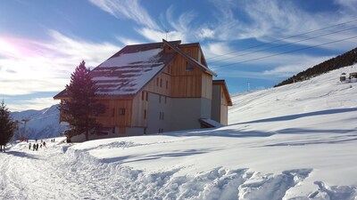 Apartment Alpe d'huez Ideal für Familien Fuß der Pisten Bergstation