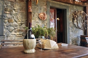 Relax under the loggia
